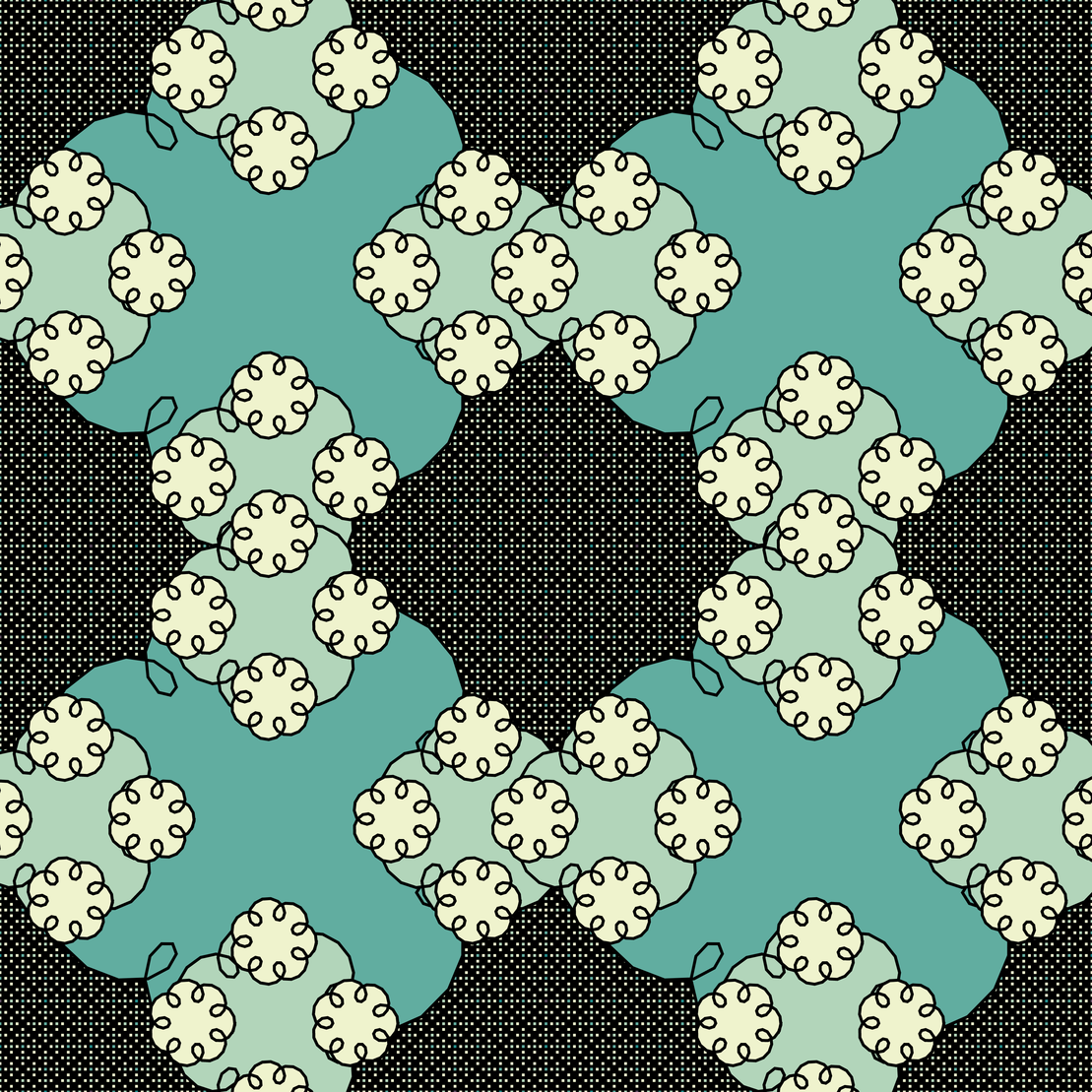 10 patterns 10 palettes #36