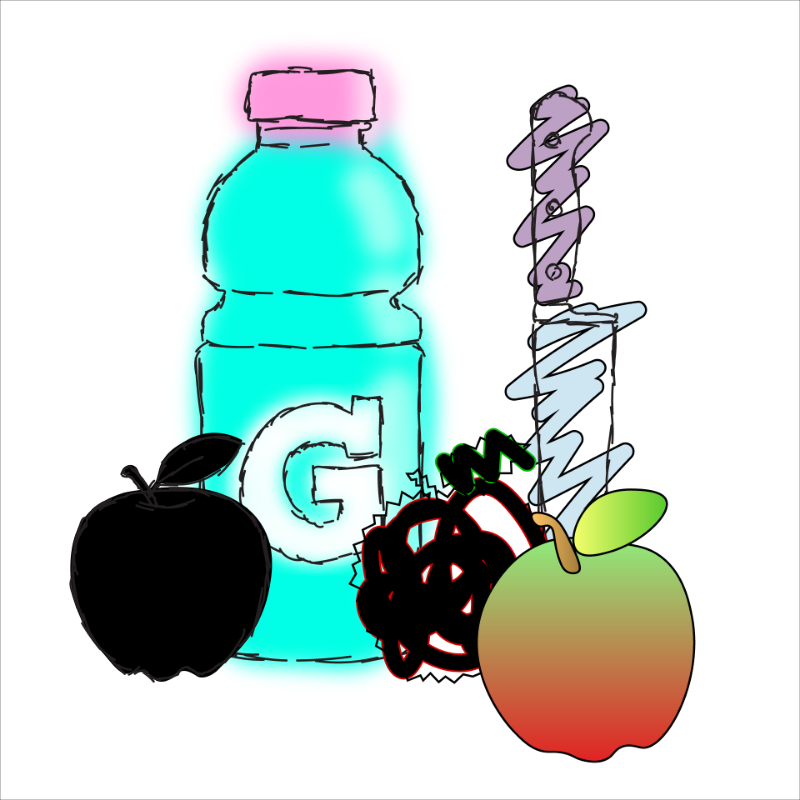 gatorade and apples #200