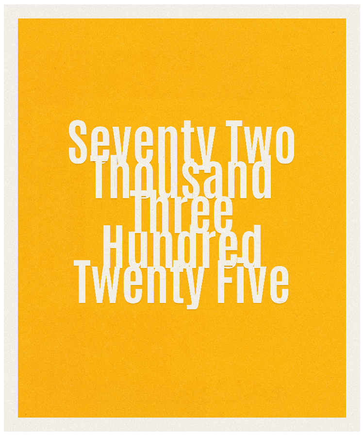 Count #72325