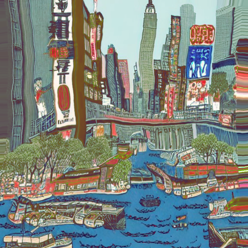 IMAGINARY NEW YORK IN UKIYO-E #64