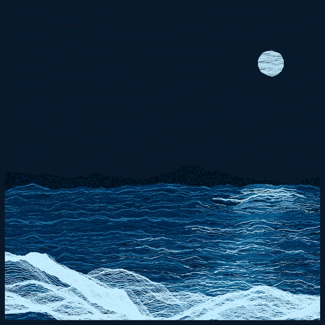 Moonlit Sea #216