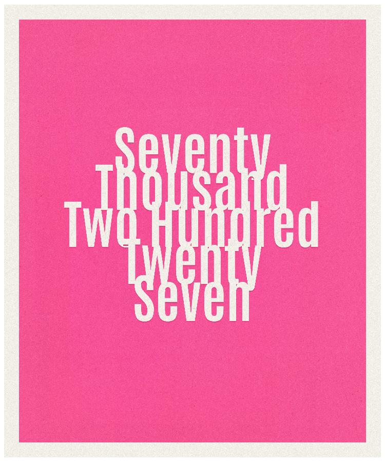 Count #70227
