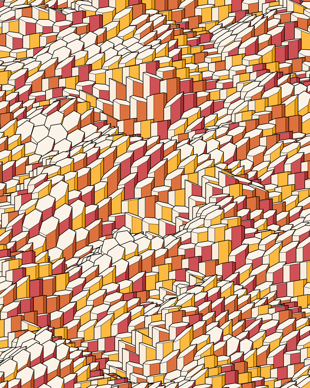 Hexagones Landscape #93