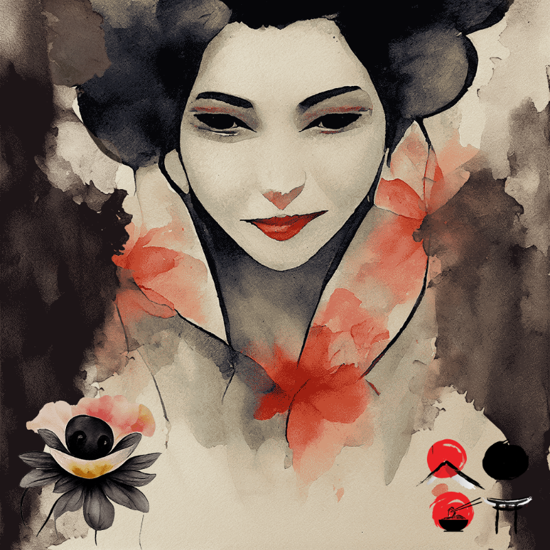 calm geisha #8