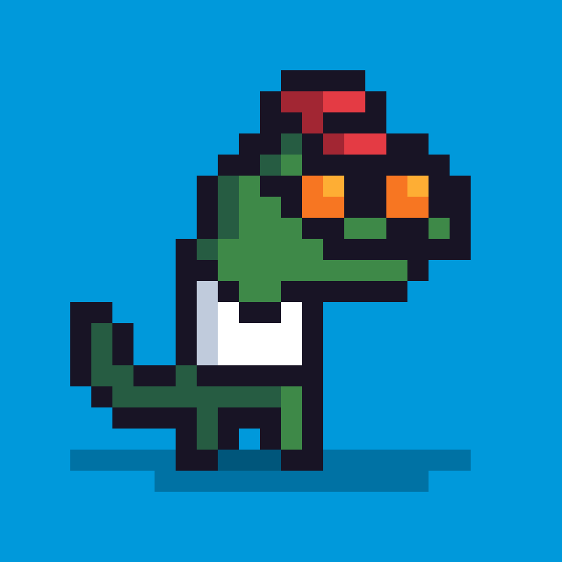 Pixel Dinos #156