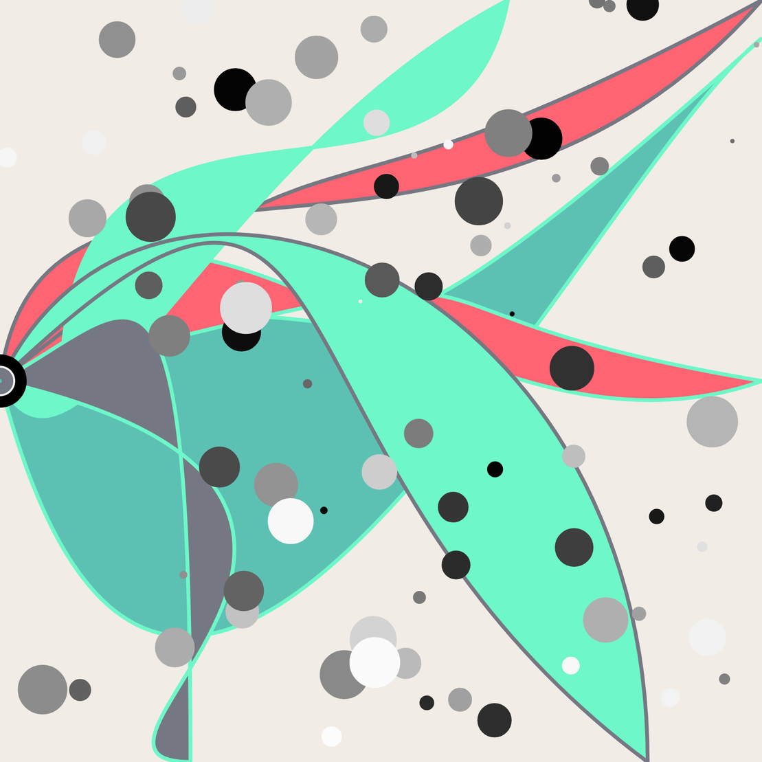 Bubbles in a Bezier Sea #1