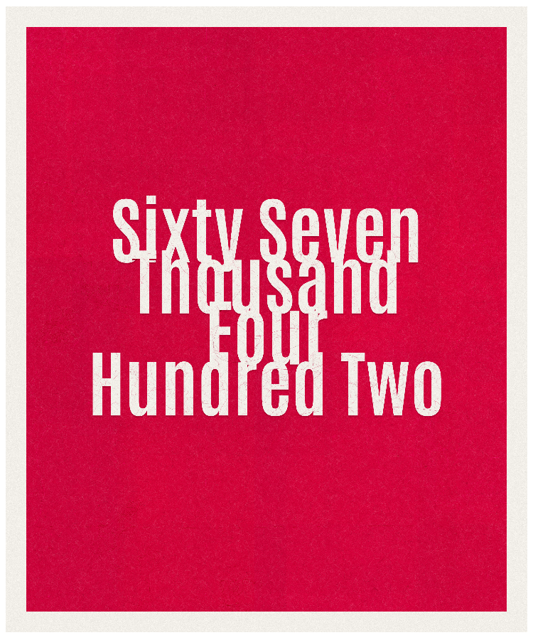 Count #67402