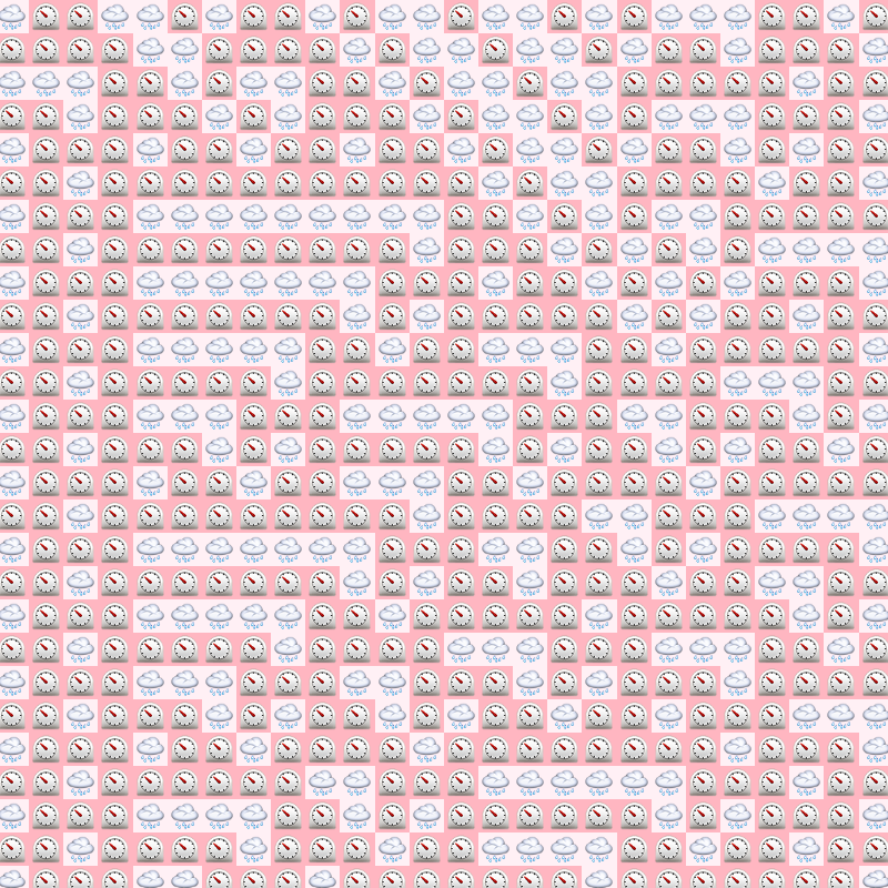 Elementary Cellular Emoji Automata #806