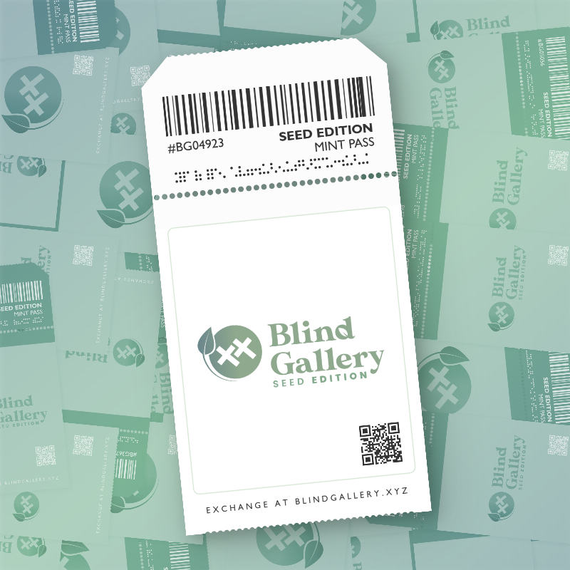 Blind Gallery Mint Pass (Seed Edition) #137