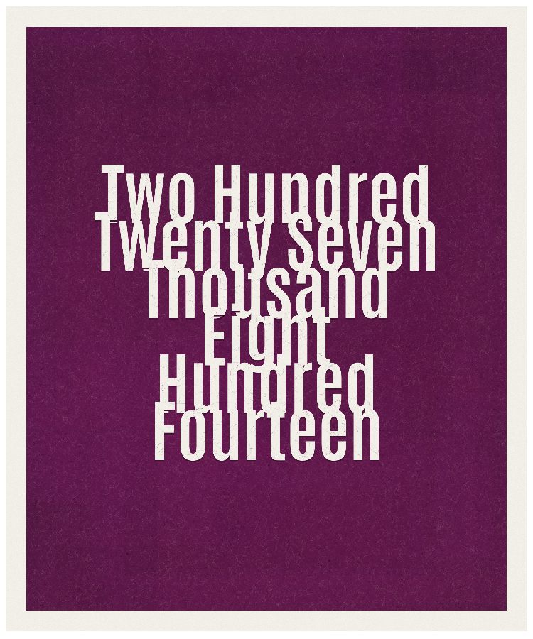 Count #227814