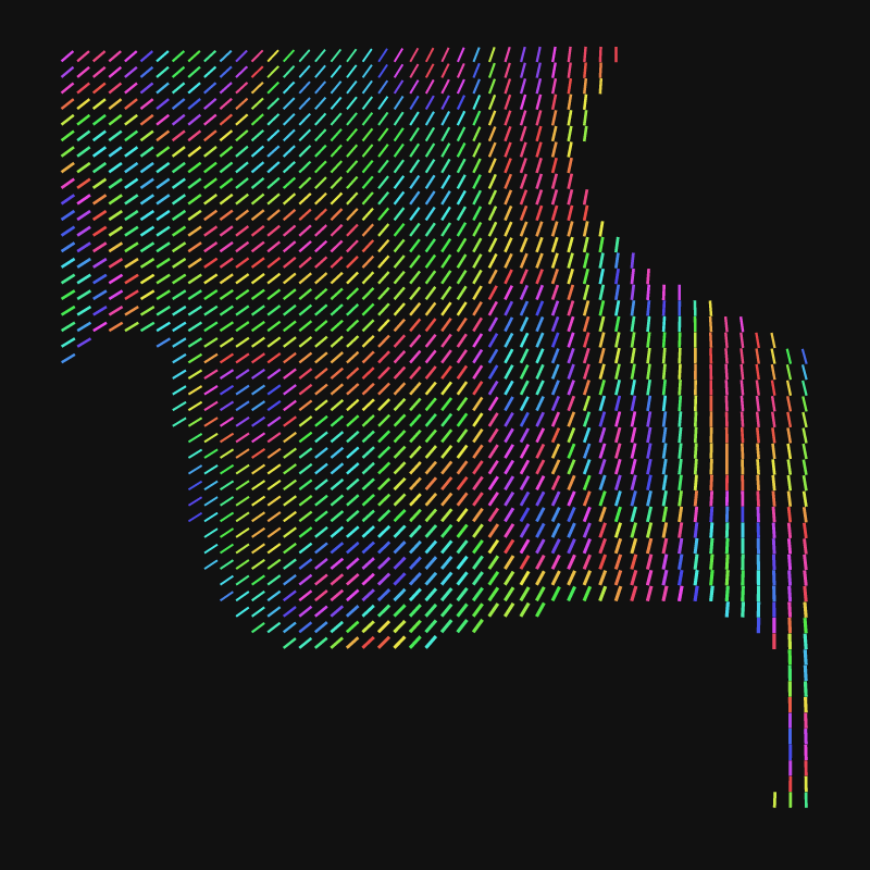 Wind map #105