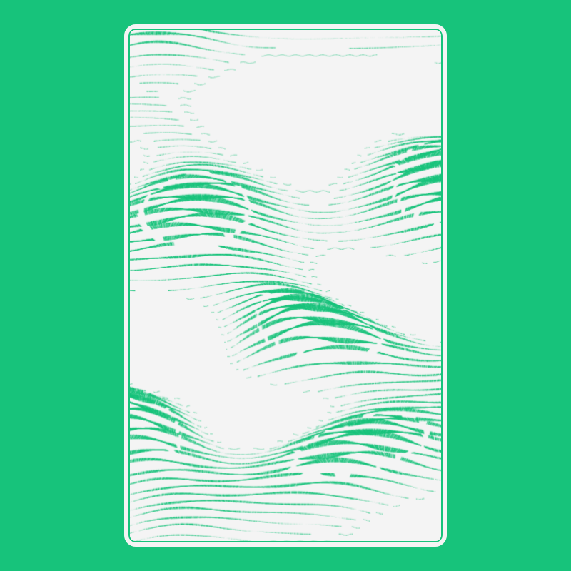 Topographic Playing Card #61