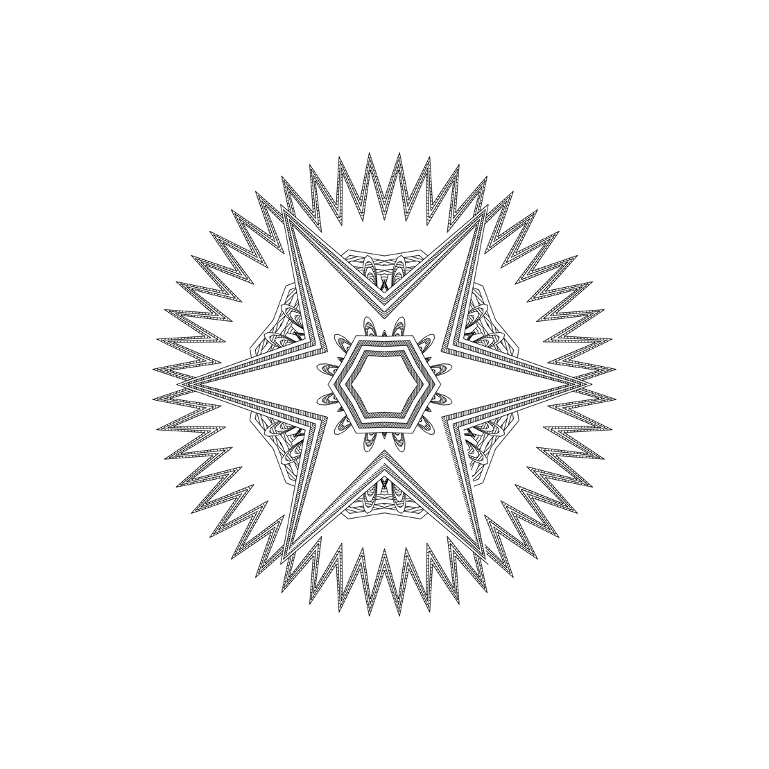 LL21 Mandala #115