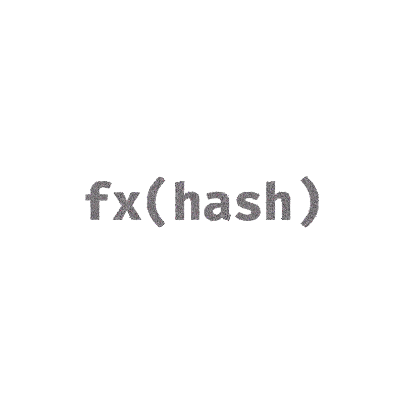 FXHASH Generative Logo #237