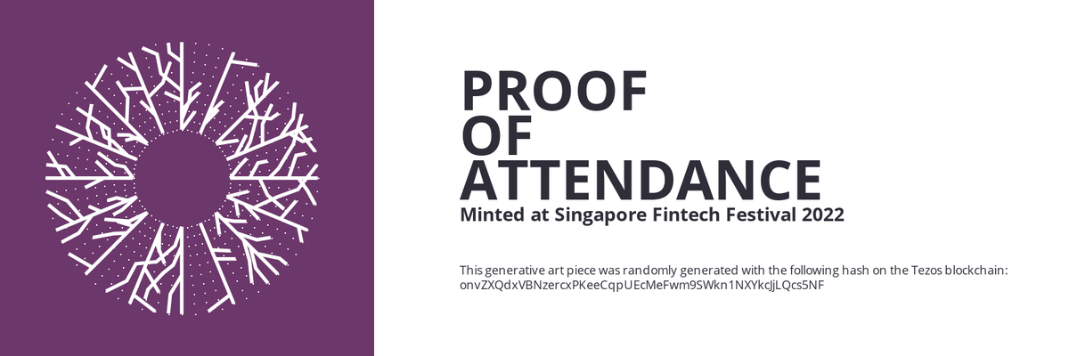 SFF2022 Proof of Attendance Token #2642