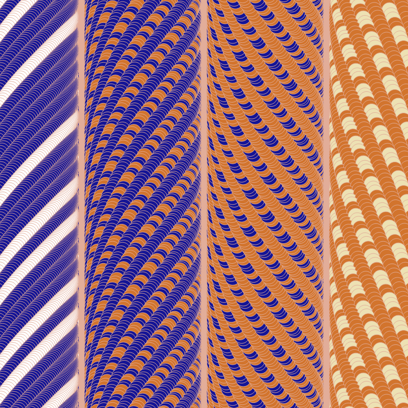 Patterns of infinity colorized