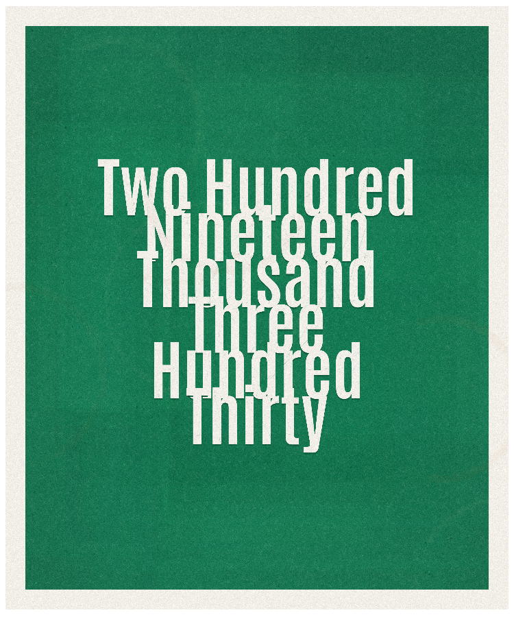 Count #219330