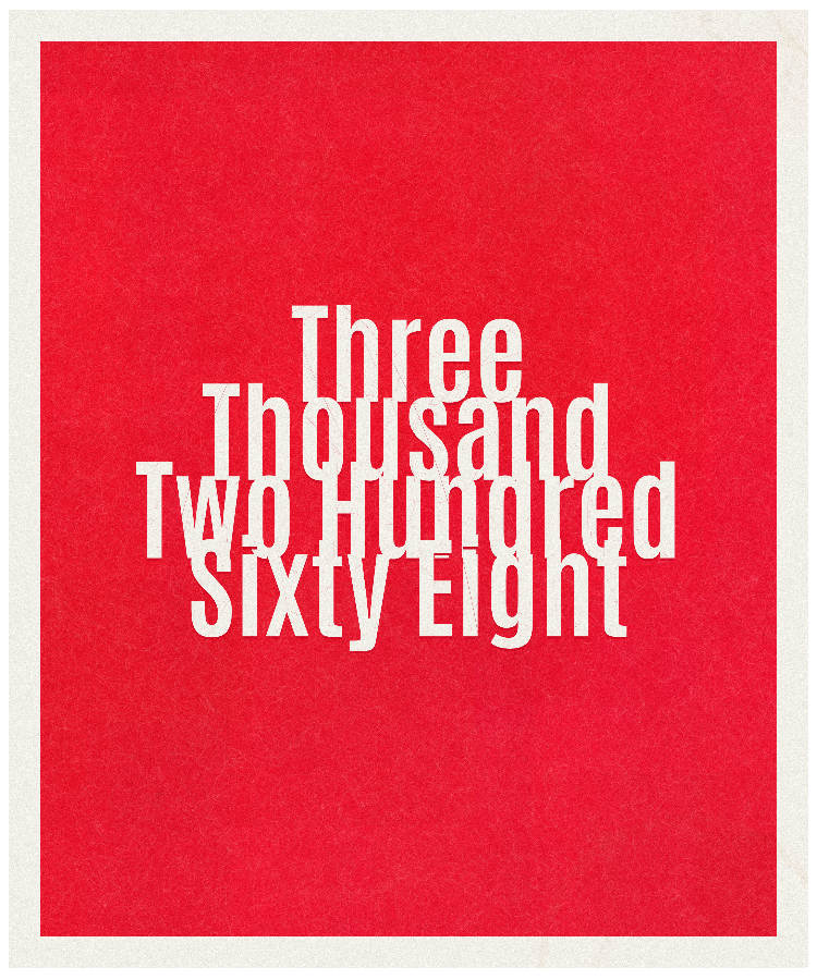 Count #3268