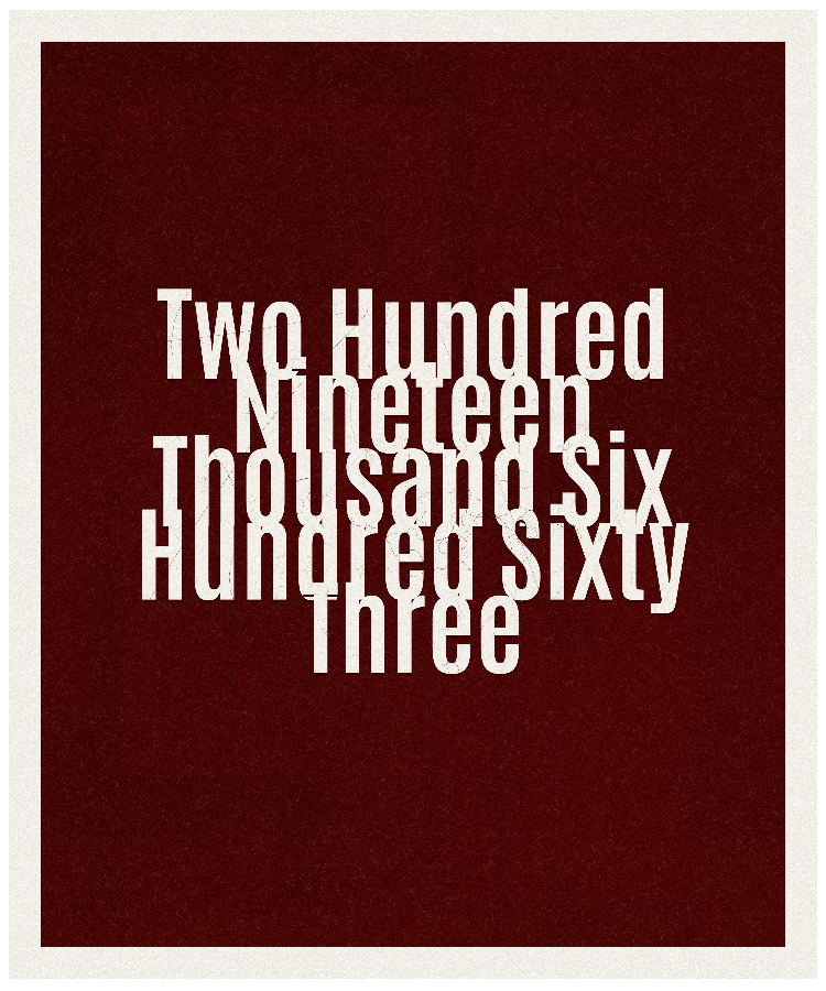 Count #219663