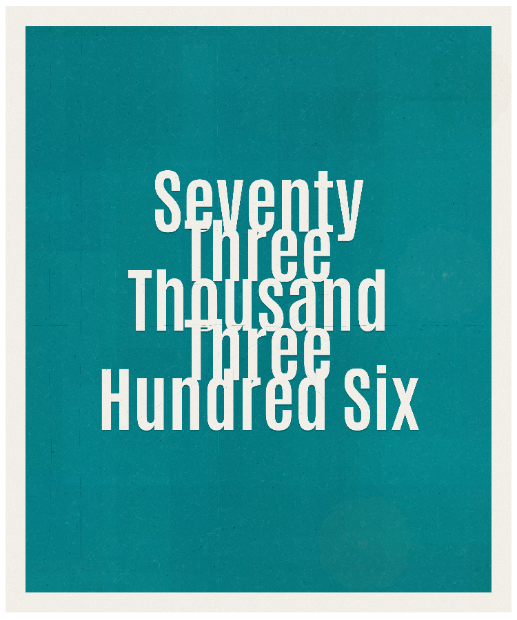 Count #73306