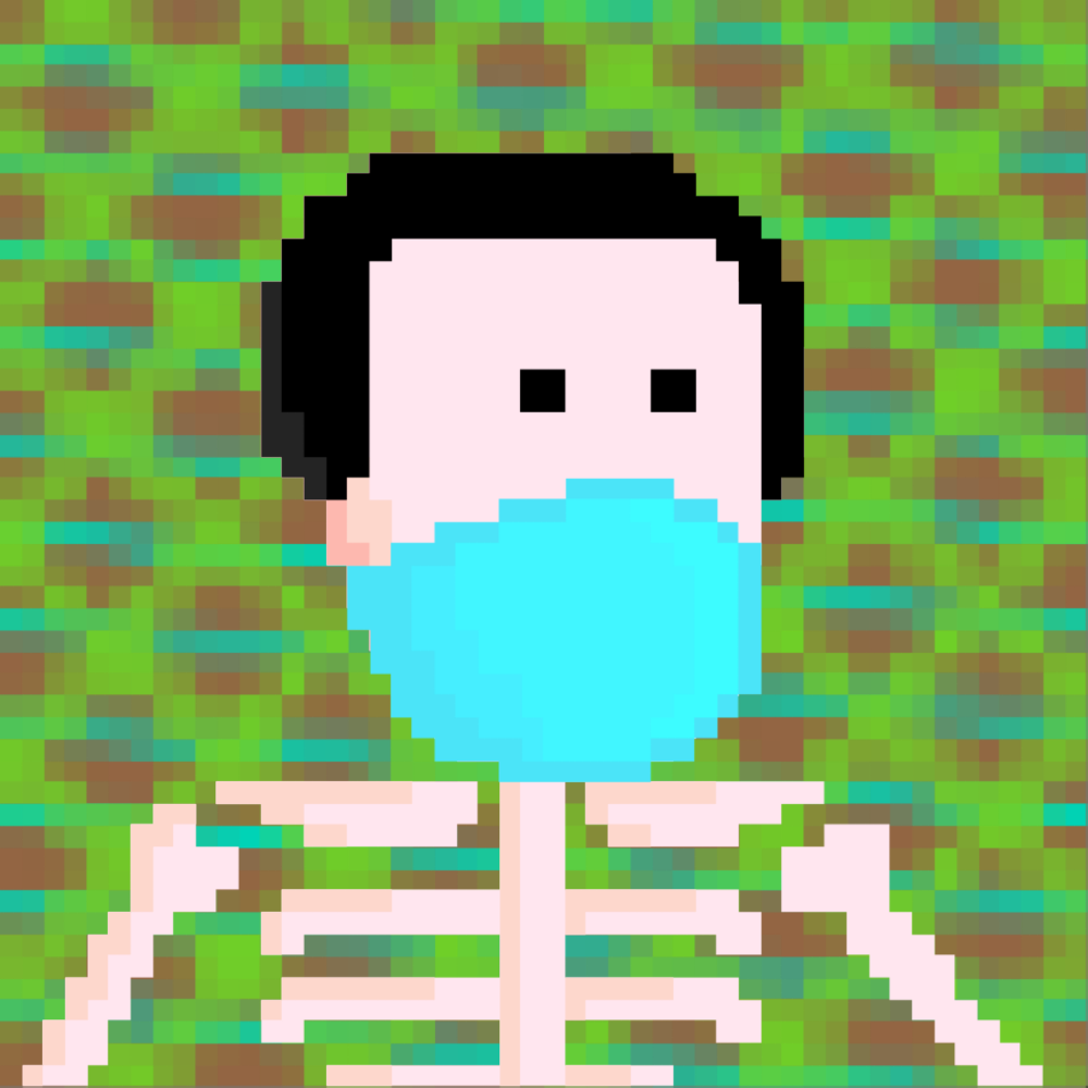 PIXEL SKULLETTI 1 #250