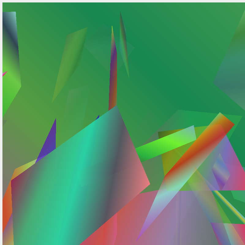 random divs with gradient and perspective #36