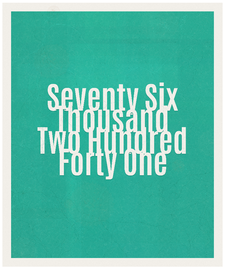 Count #76241