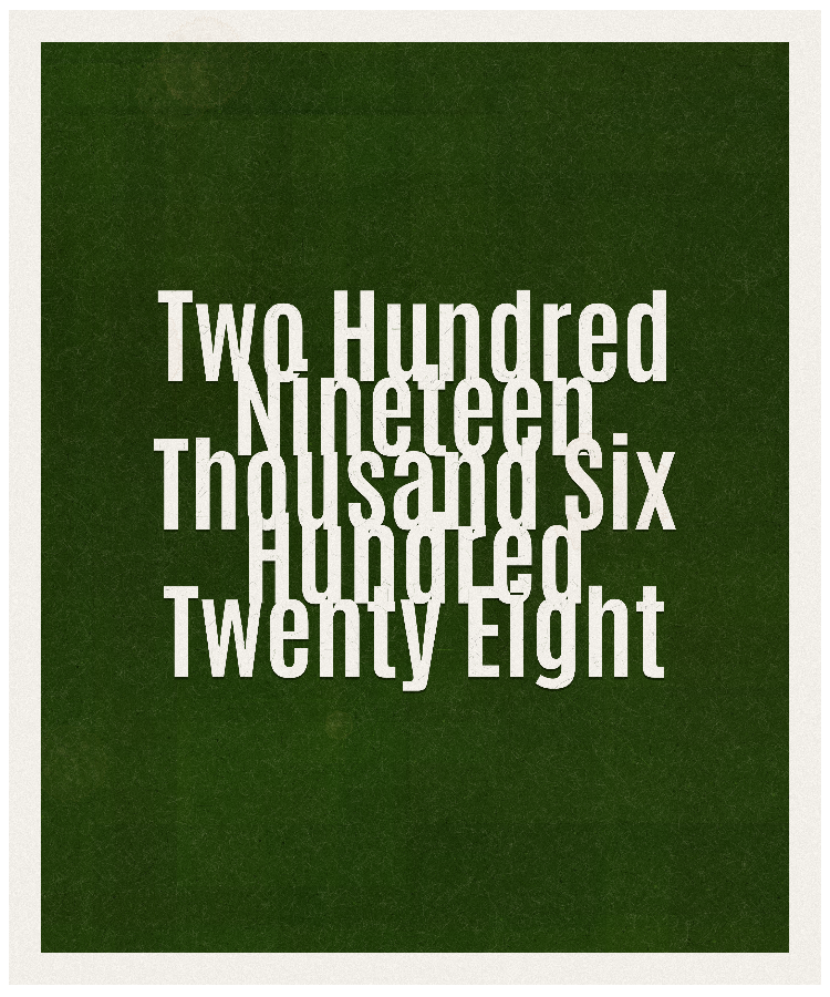 Count #219628