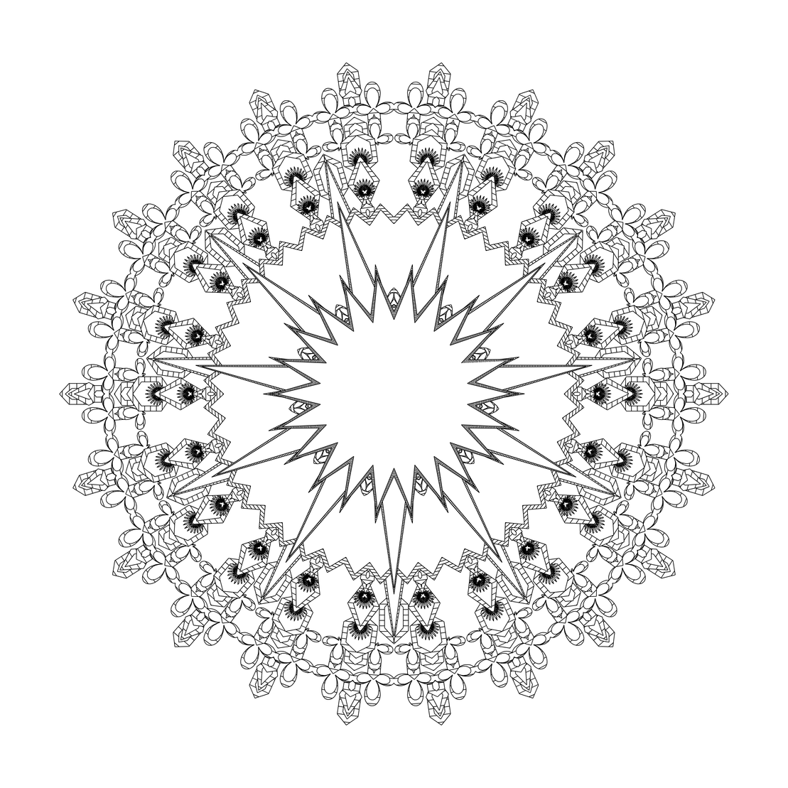 LL21 Mandala #307