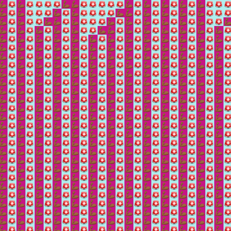 Elementary Cellular Emoji Automata #907