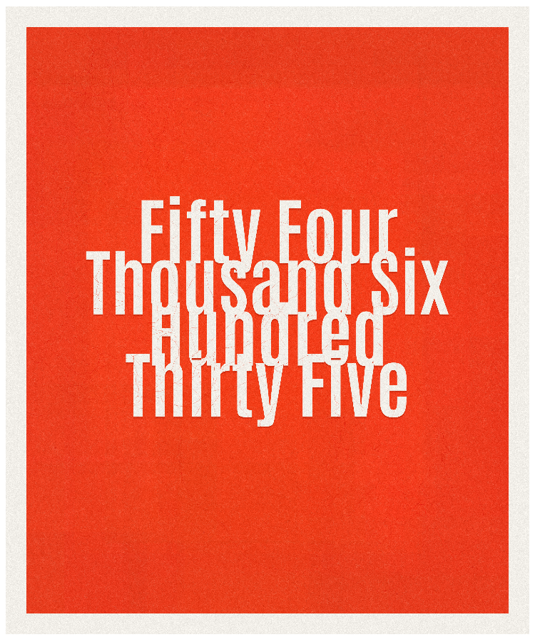 Count #54635
