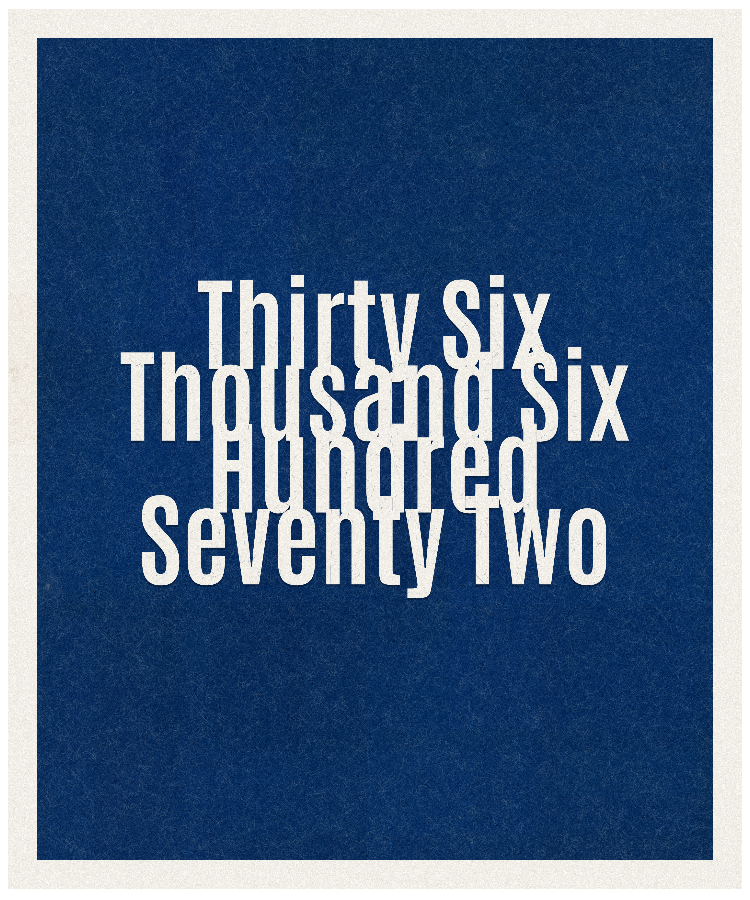 Count #36672