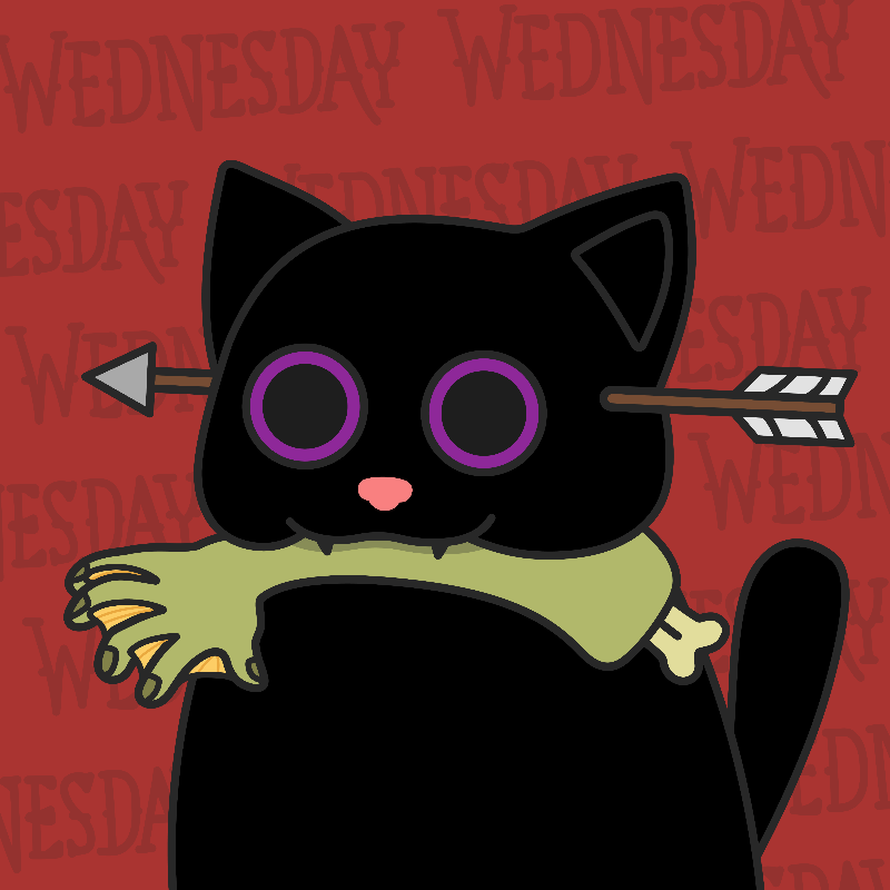 Addams Cat #7