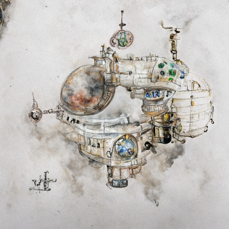 Utopian Space Castles #45