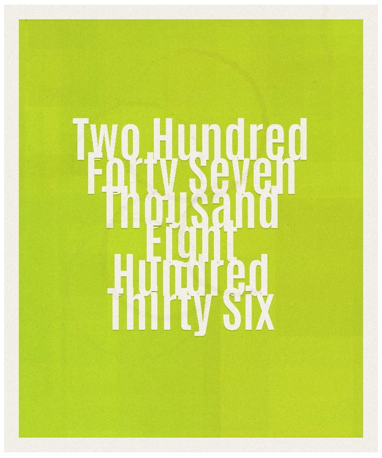 Count #247836