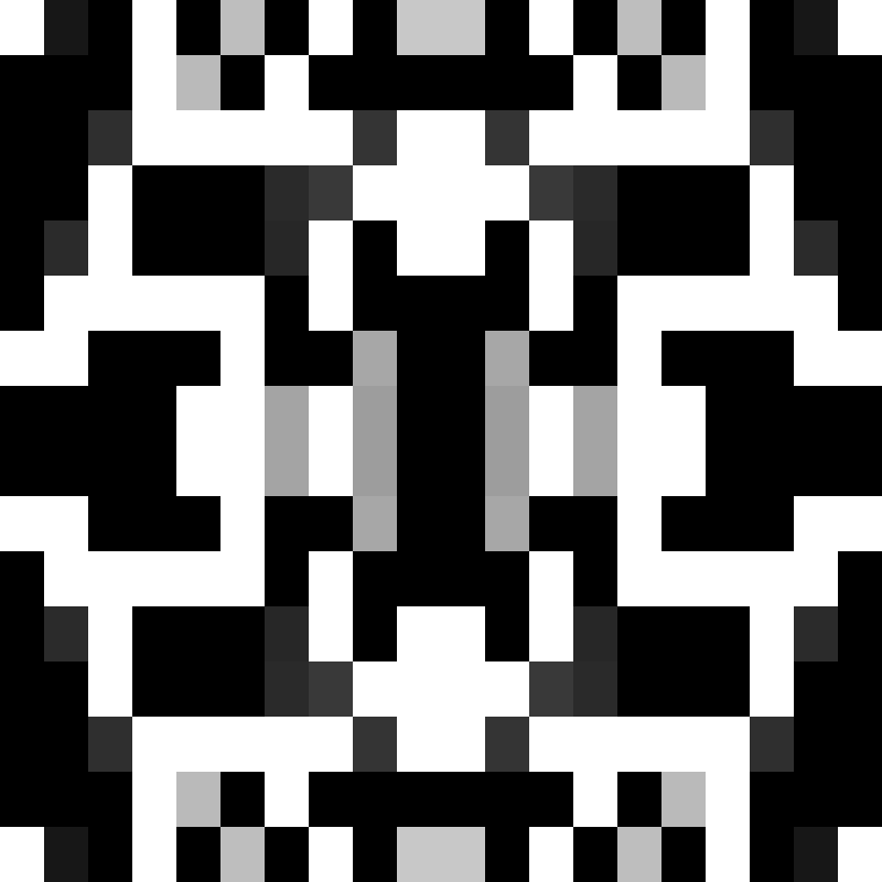 QR Glyphs Invaders #25