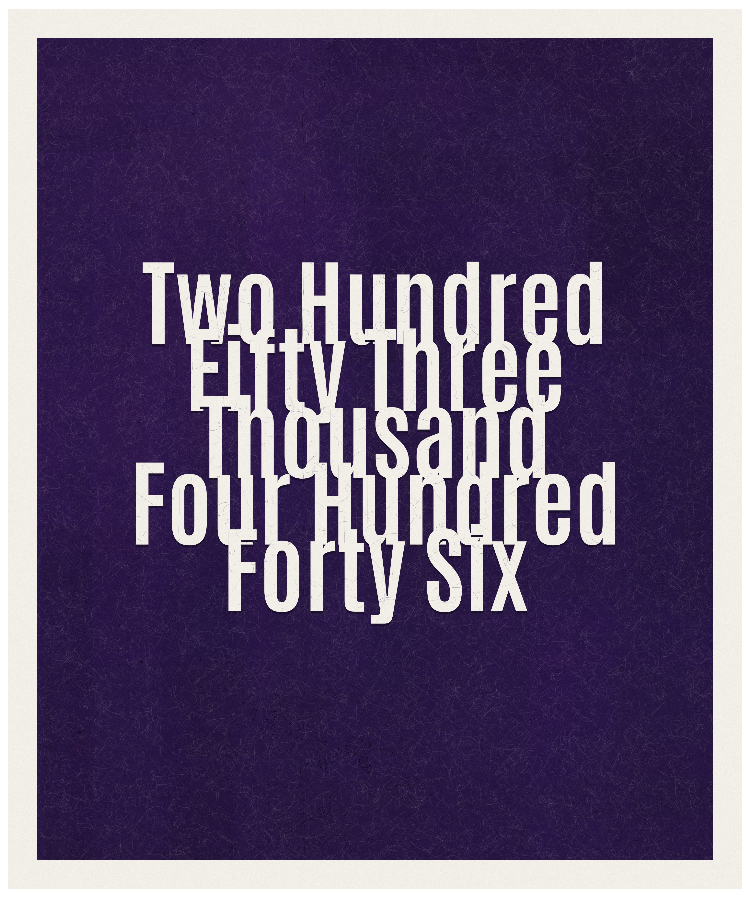 Count #253446