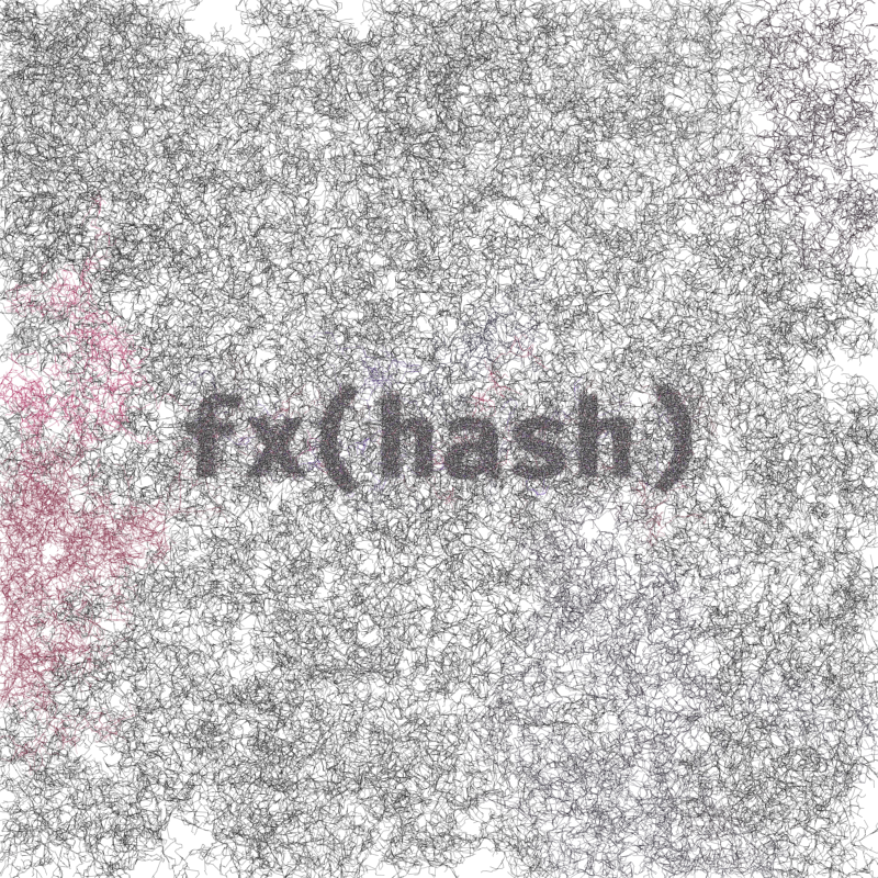 FXHASH Generative Logo #116