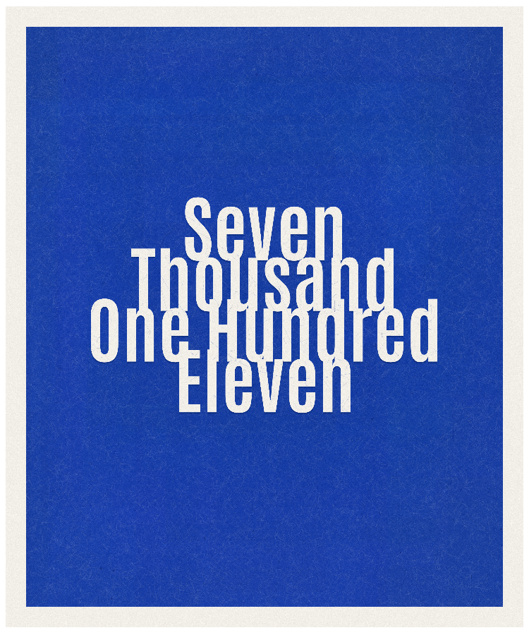 Count #7111