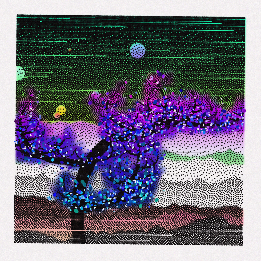 Dithered Branches #50