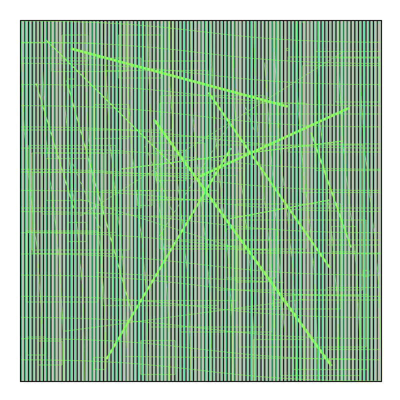 Optical Line Grid - AI Study IV #8