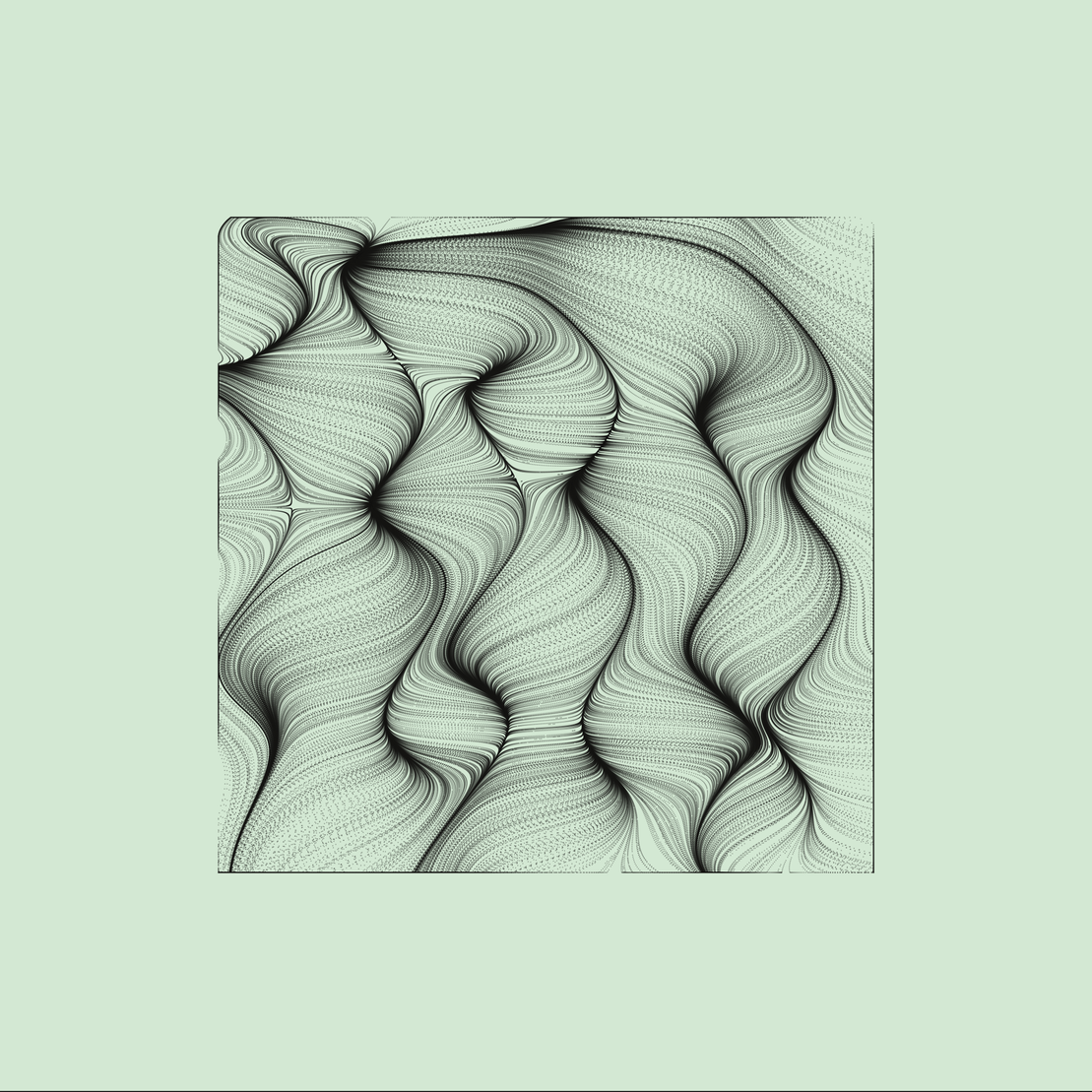 Undulated #86