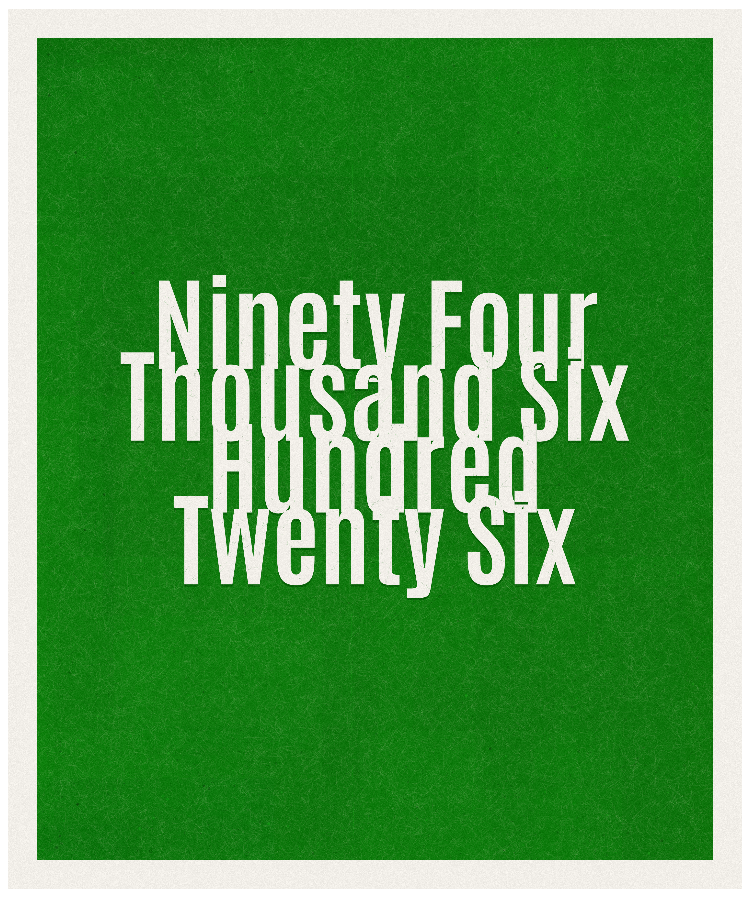 Count #94626