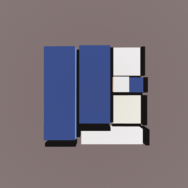 Mondrian3D #55