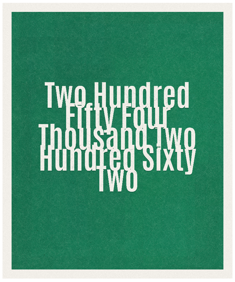Count #254262