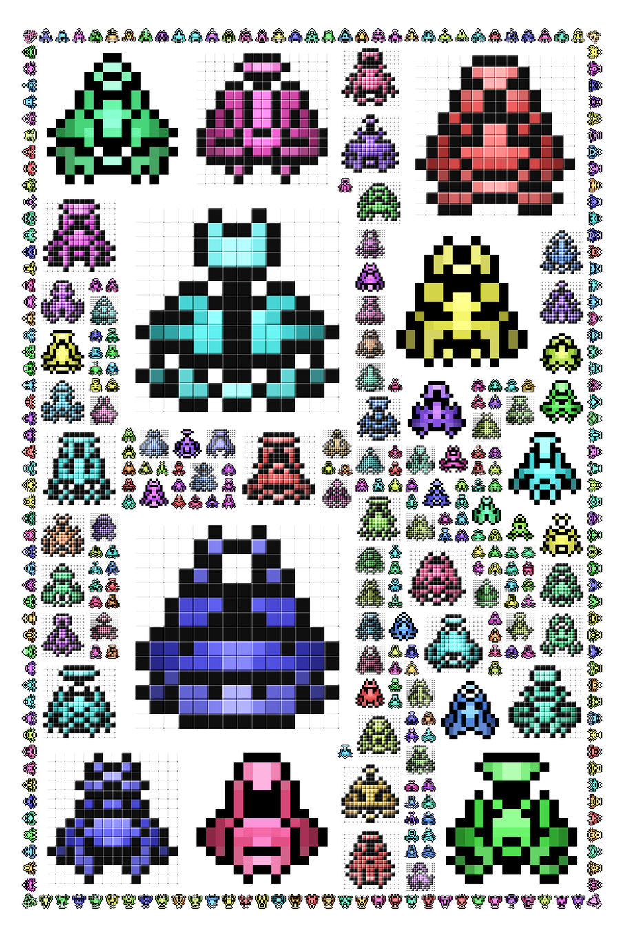 Pixel Spaceships #52