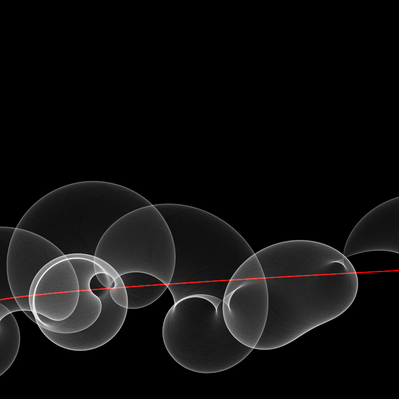 One red line #12