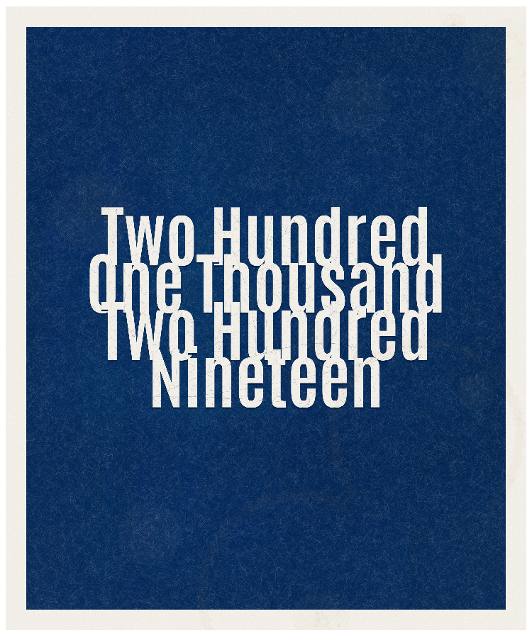 Count #201219