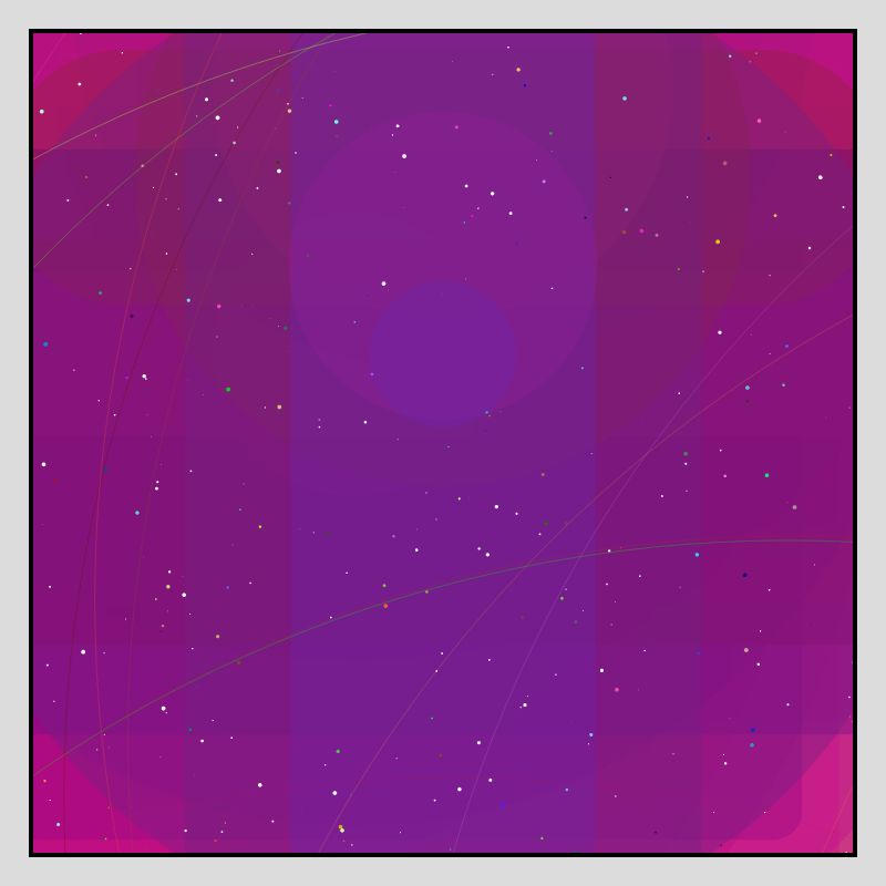 Color Field Starry B #81