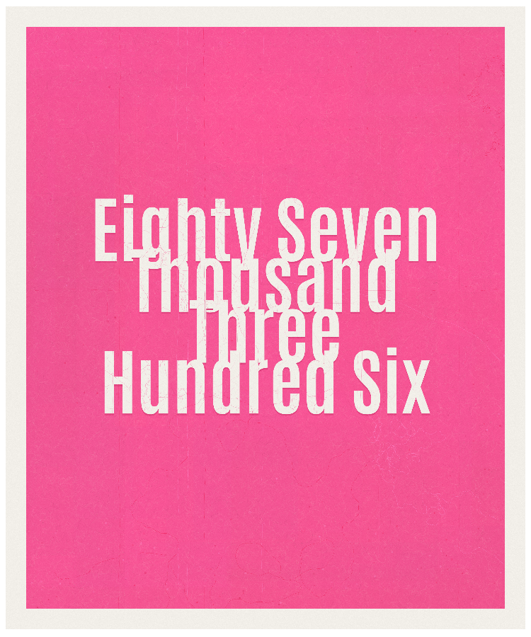Count #87306